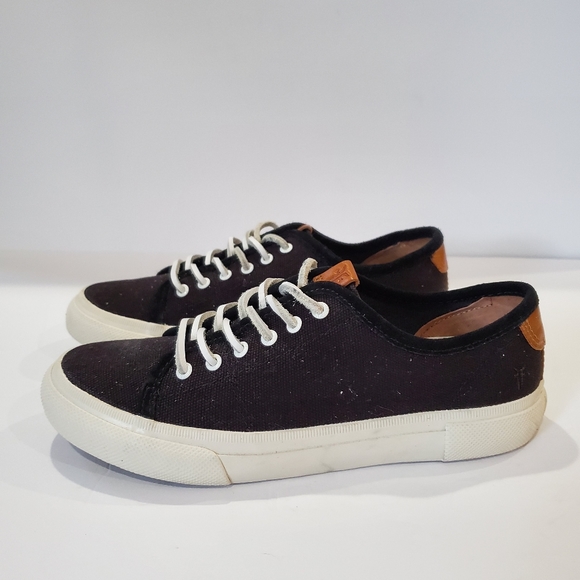 frye canvas sneakers